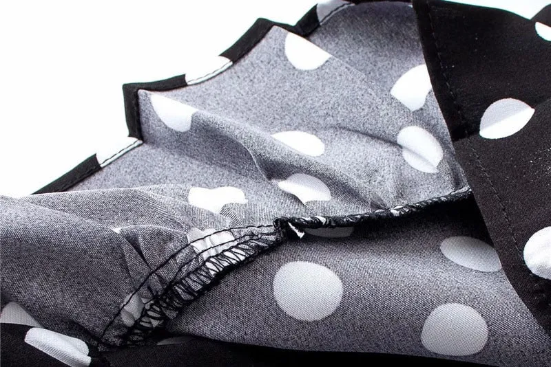 POLKA DOT SHORT-SKIRT