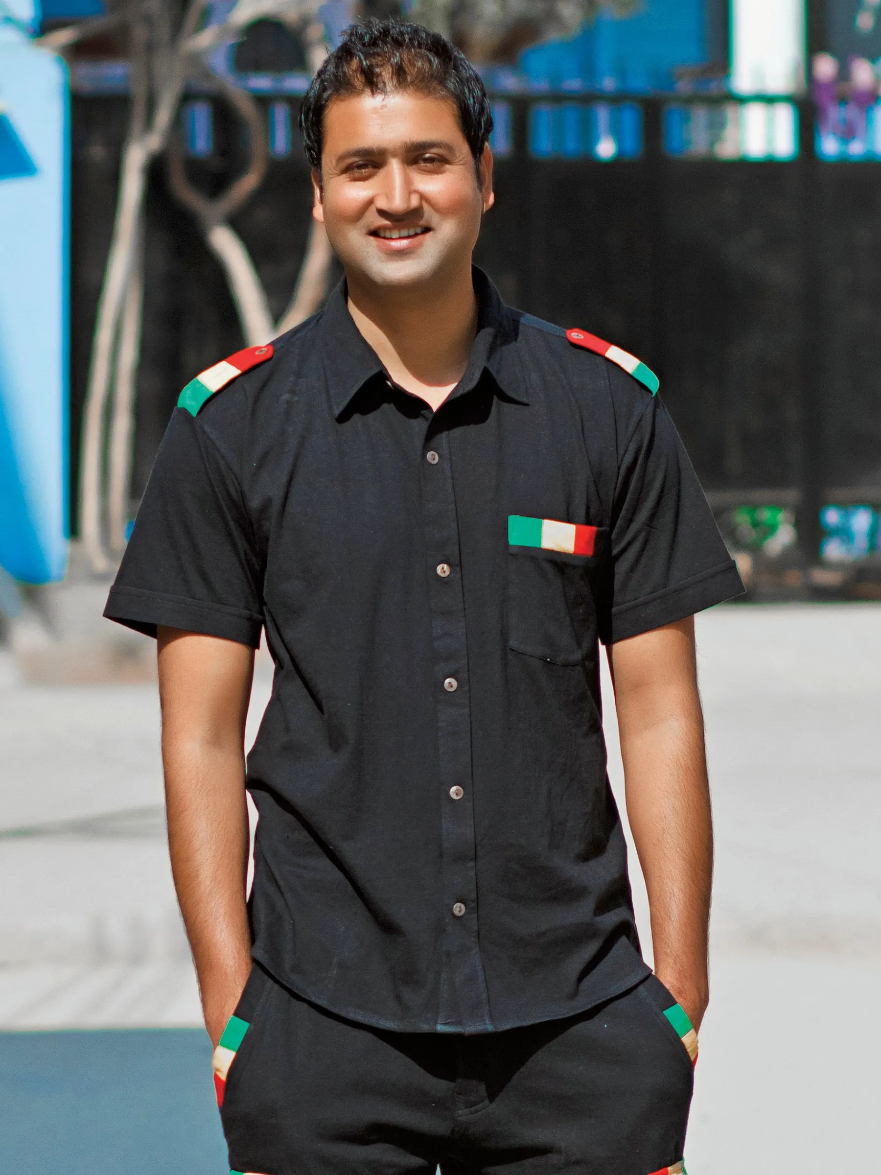 Rasta Shirt Button Up