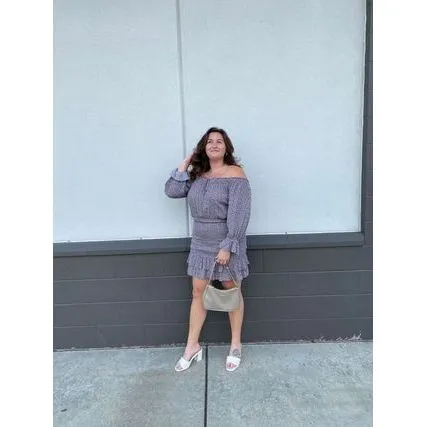 Something Special Smocked Mini Dress